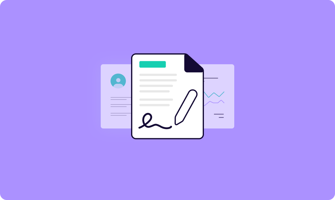 맞춤 서명 요청